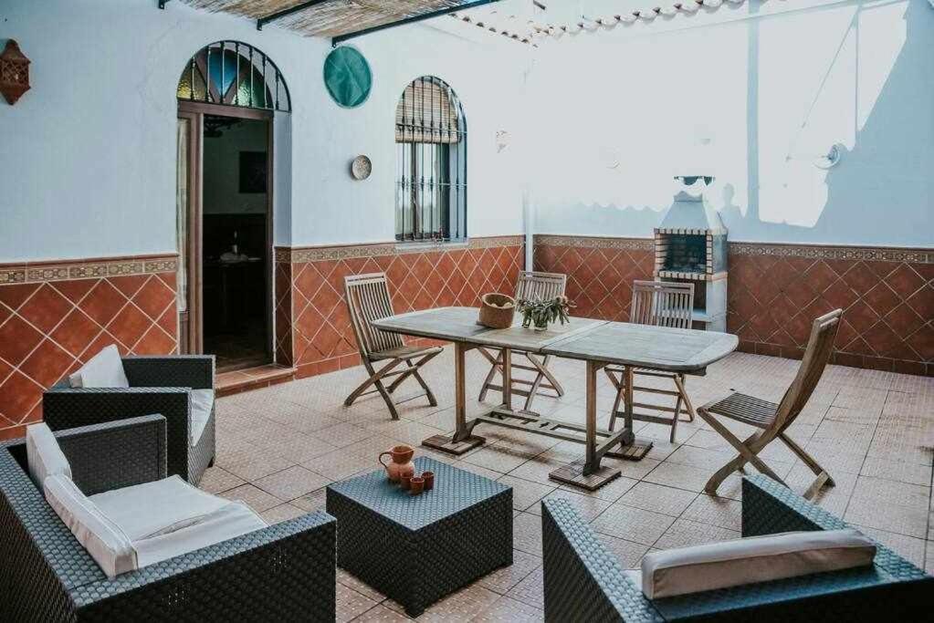 Casa Rural Con Jacuzzi, Sauna, Barbacoa Y Barra Cabeza la Vaca 外观 照片