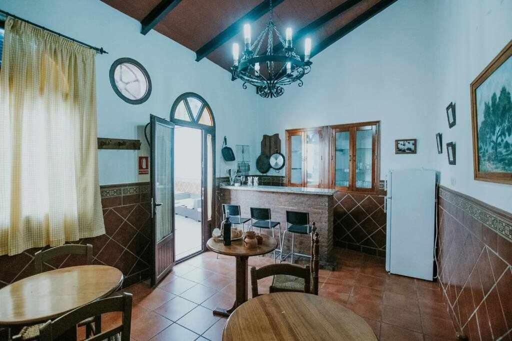 Casa Rural Con Jacuzzi, Sauna, Barbacoa Y Barra Cabeza la Vaca 外观 照片