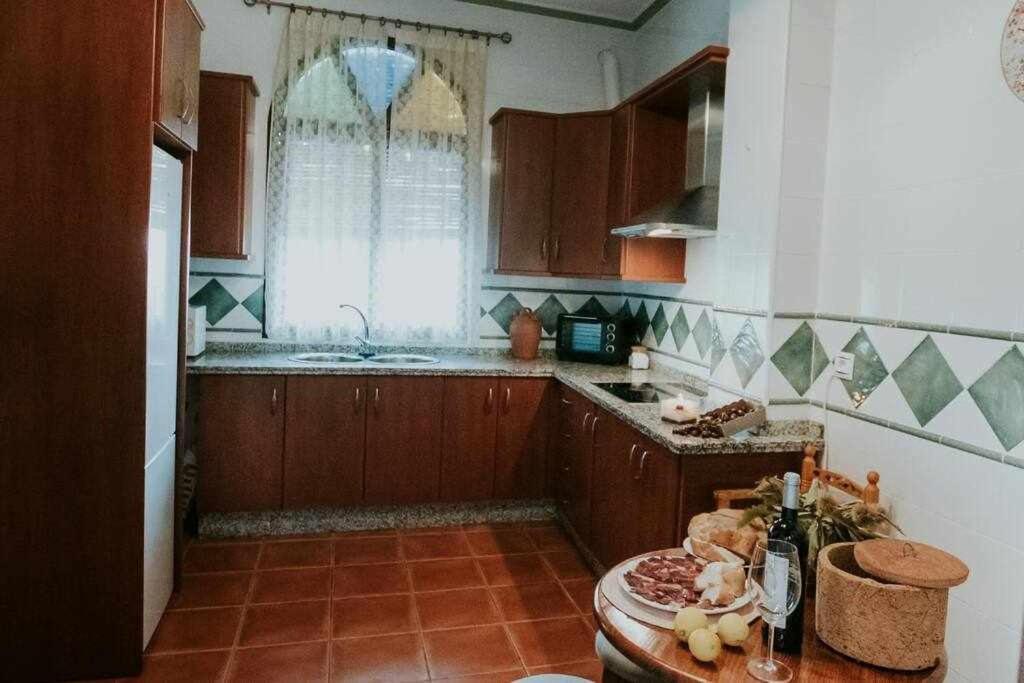 Casa Rural Con Jacuzzi, Sauna, Barbacoa Y Barra Cabeza la Vaca 外观 照片